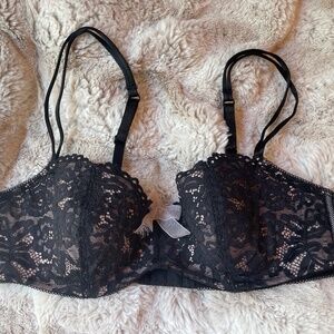 b.tempt'd by Wacoal Women's Ciao Bella Balconette Bra 38B Black Underwire